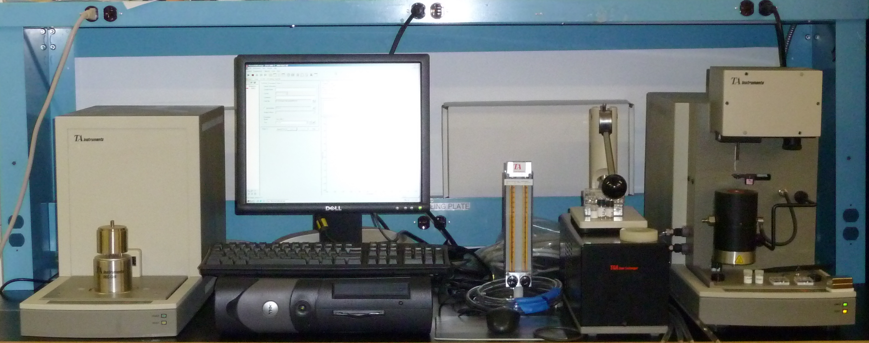 TA INSTRUMENTS THERMAL BENCH 2010 DSC & 2050 TGA [2010 / 2050] : Zen ...
